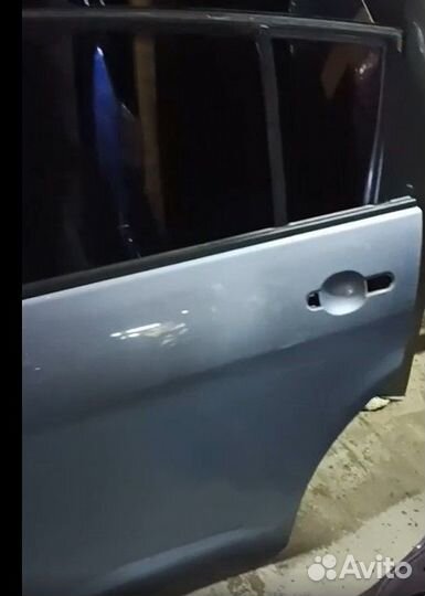 Дверь задняя левая Nissan Tiida С11 хэтчбек