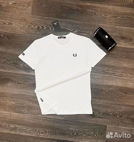 Футболка Fred Perry Ringer с круглым вырезом