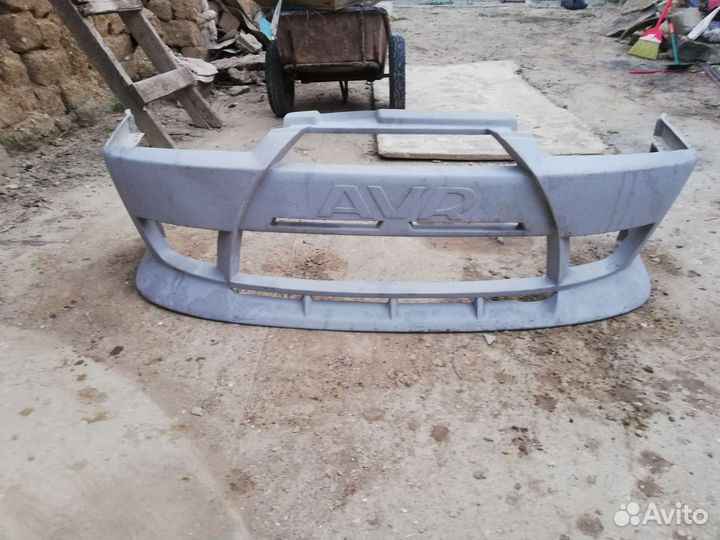 Спортивный бампер ваз 14