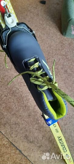 Беговые лыжи+ ботинки 36рр