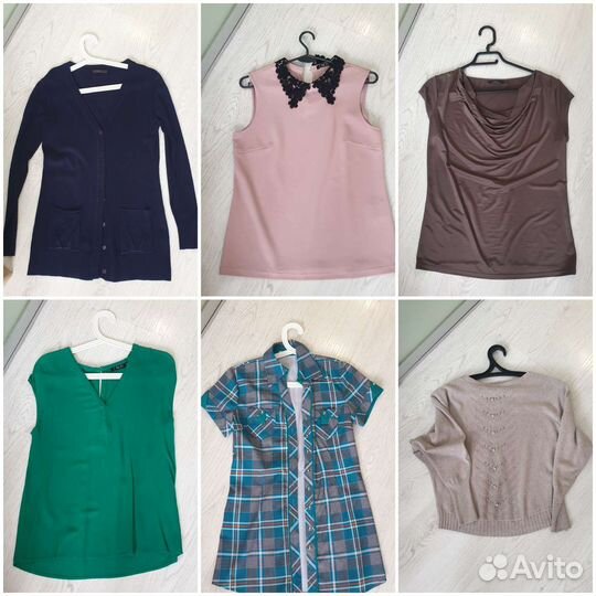 Вещи пакетом (42 шт) +ремни, р.42