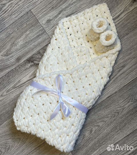 Плед конверт на выписку