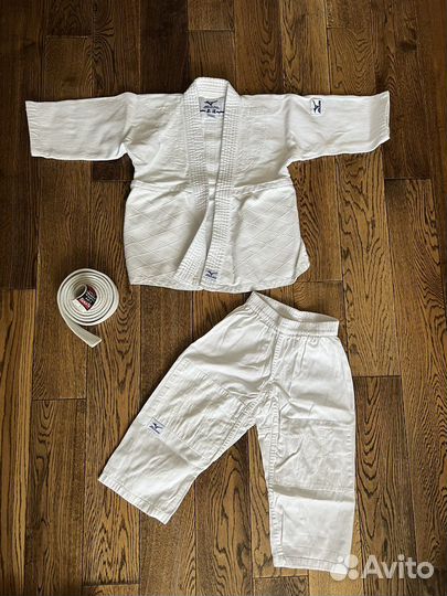 Кимоно для дзюдо mizuno, 110 см