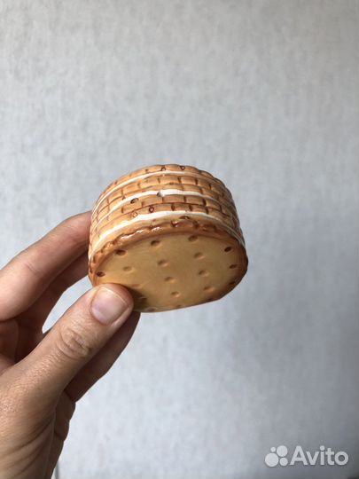 Керамическая фигурка Печенье солонка