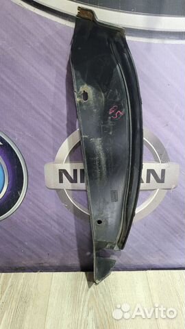 Защита Пыльник бампера Nissan almera N16 Лев