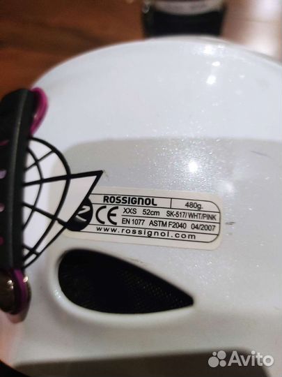 Шлем горнолыжный детский rossignol 52 маска giro