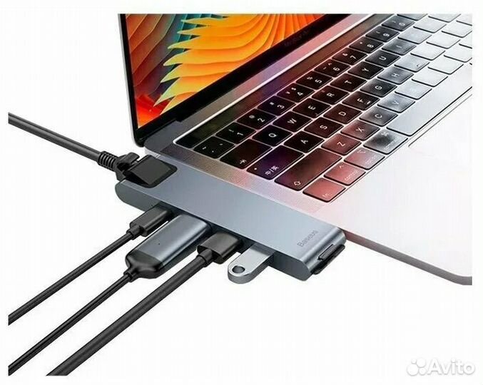 USB-концентратор Baseus для MacBook Pro