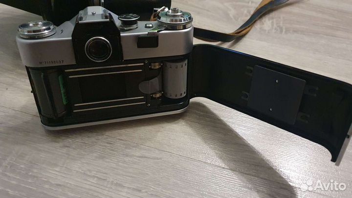 Винтажный фотоаппарат Зенит-В, номерной, СССР
