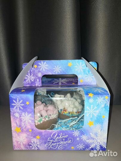 Сладкие новогодние игрушки