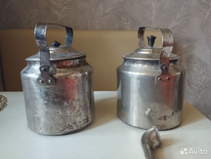 Чайник Тула 50е годы латунь