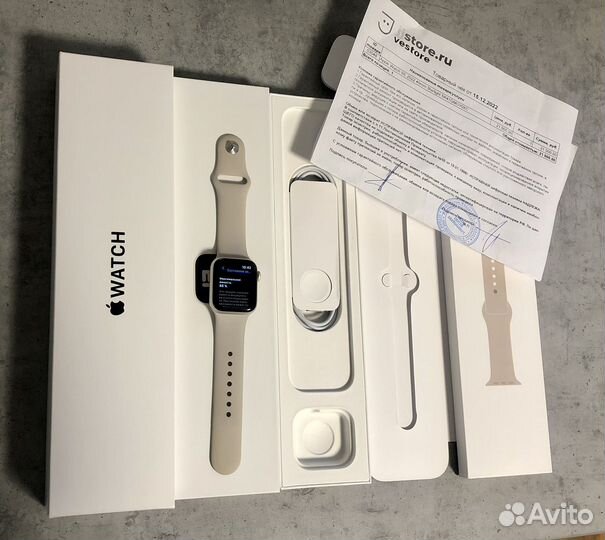 Apple Watch SE 2 gen 40 mm Чек, Полный Комплект