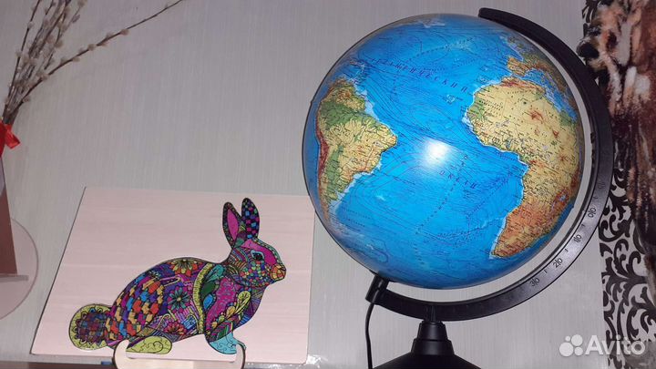 Глобус + светильник