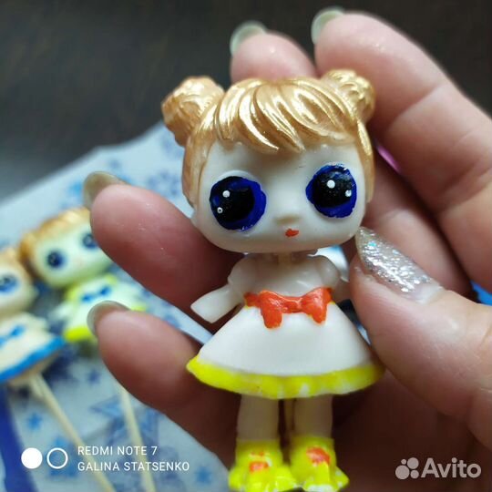 Букет из мыла Лол