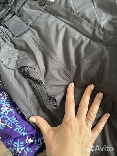 Горнолыжный костюм утепленный 44-46р