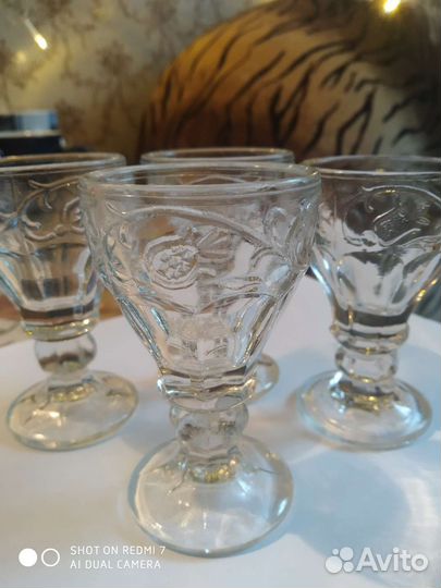 Редчайшие, антикварные рюмки лафитники
