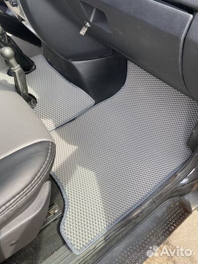 Ева коврики eva с бортами в автомобиль