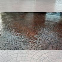 Декоротивный печатный бетон. И штукотурные работы, Суворовская