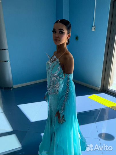 Платье для бальных танцев стандарт ю2