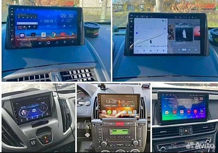 Штатные андроид магнитолы