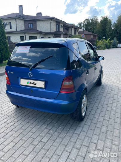 Mercedes-Benz A-класс 1.4 МТ, 1999, 130 000 км