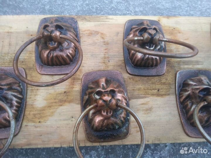 Ручка дверная лев СССР