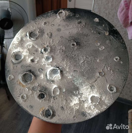 Картина маслом на холсте луна