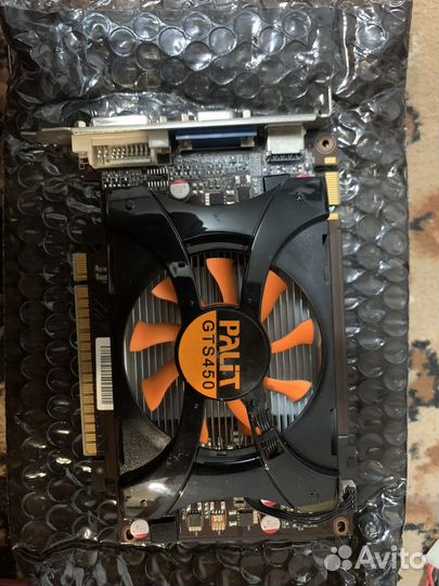 Видеокарта palit geforce gts 450
