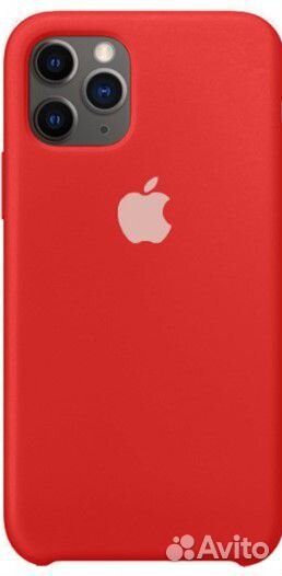 Чехол Silicone Case для iPhone 11 PRO красный