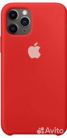 Чехол Silicone Case для iPhone 11 PRO красный