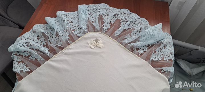 Пеленка уголок на выписку