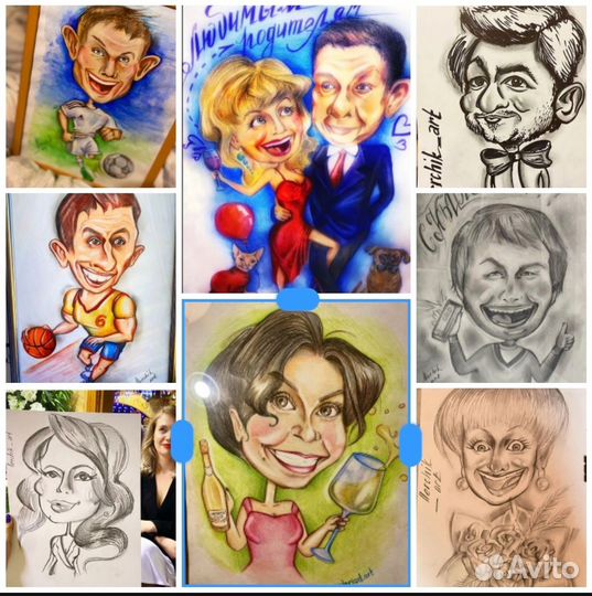 Художник шаржист / художник по детскому аквагриму