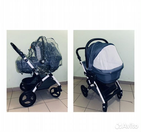 Коляска Cam Dinamico Up Smart 3 в 1 Denim