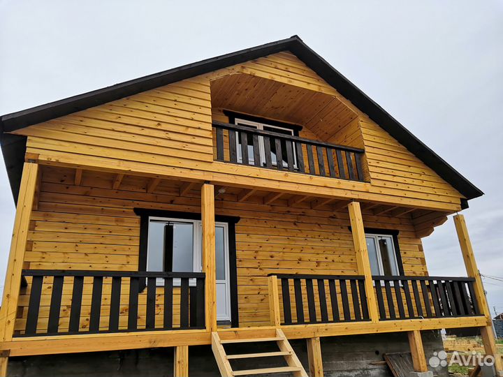 Дом из профилированного бруса