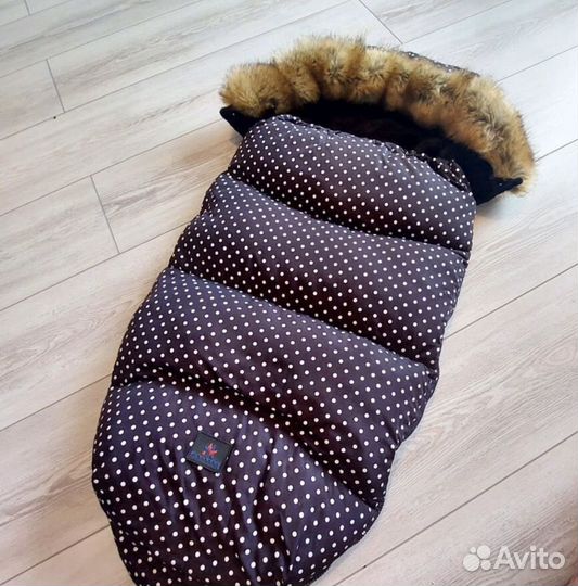 Зимний конверт в коляску до 3 лет
