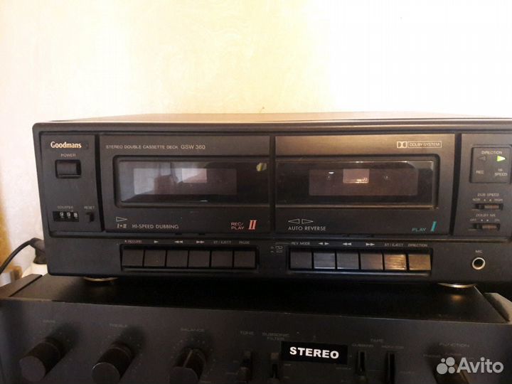 Дека кассетная goodmans