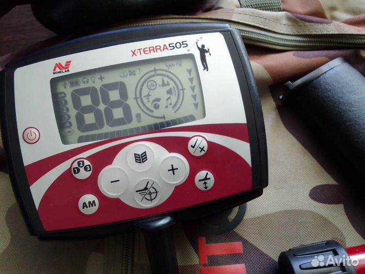 Металлоискатель Minelab X-terra 505 + допы