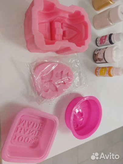 Набор для приготовления мыла с формами