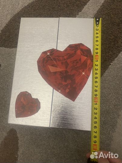 Коробка подарочная «Сердце» 27*20*4