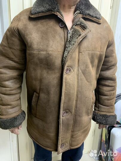 Дубленка мужская пилот 52 54