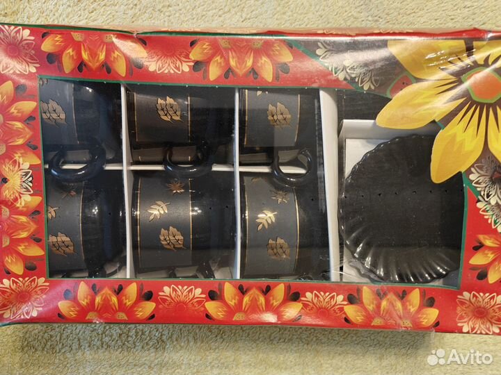 Чайный сервиз стекло Одесса