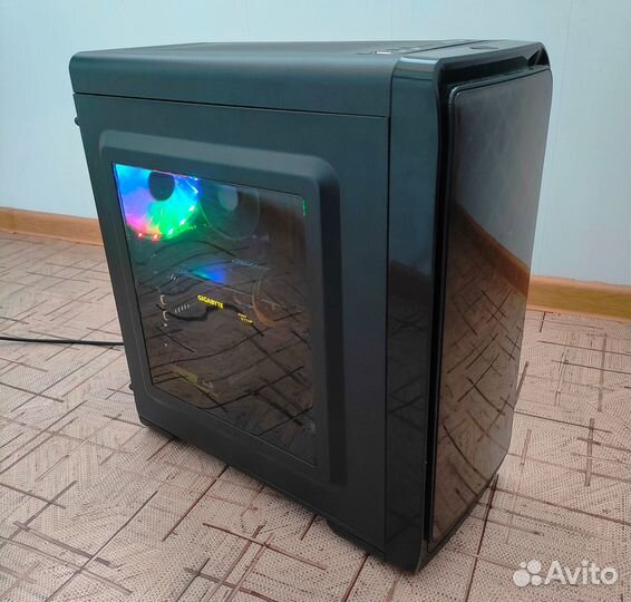 Игровой пк Core i7 6700/RX570/16GB/SSD256/HDD500GB