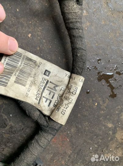 Коса моторная opel astra h z18xer 55354304