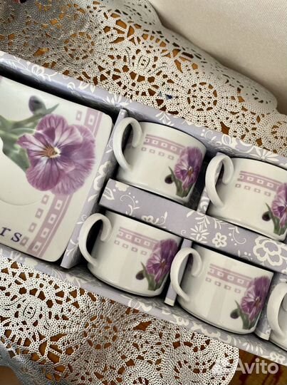 Кофейный сервиз набор для эспрессо