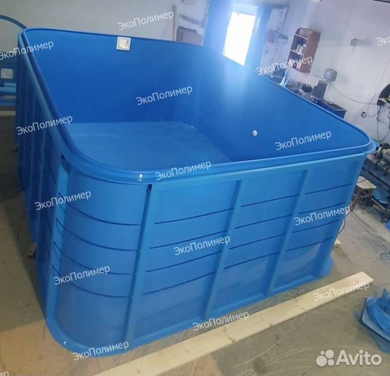 Бассейн, купель из полипропилена