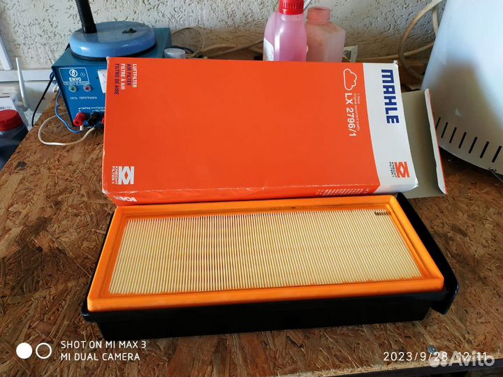 Фильтры салона и воздушный бмв X5 F5