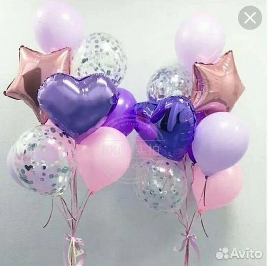 Воздушные шарики, гелевые