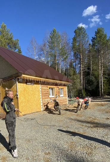 Дом 36 м² на участке 10 га