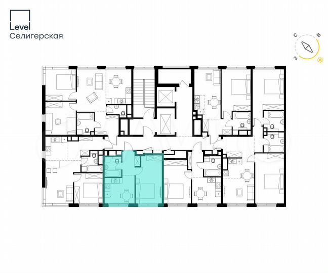 1-к. квартира, 31,6 м², 11/11 эт.