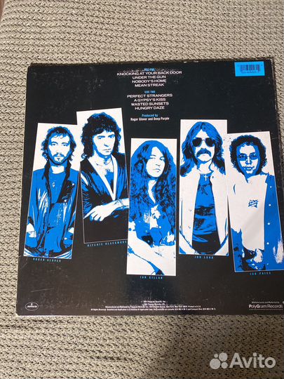 Deep Purple Perfect Strangers lp USA