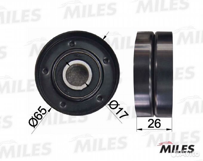 Ролик ремня приводного VW golf/passat 1.4 TSI 05